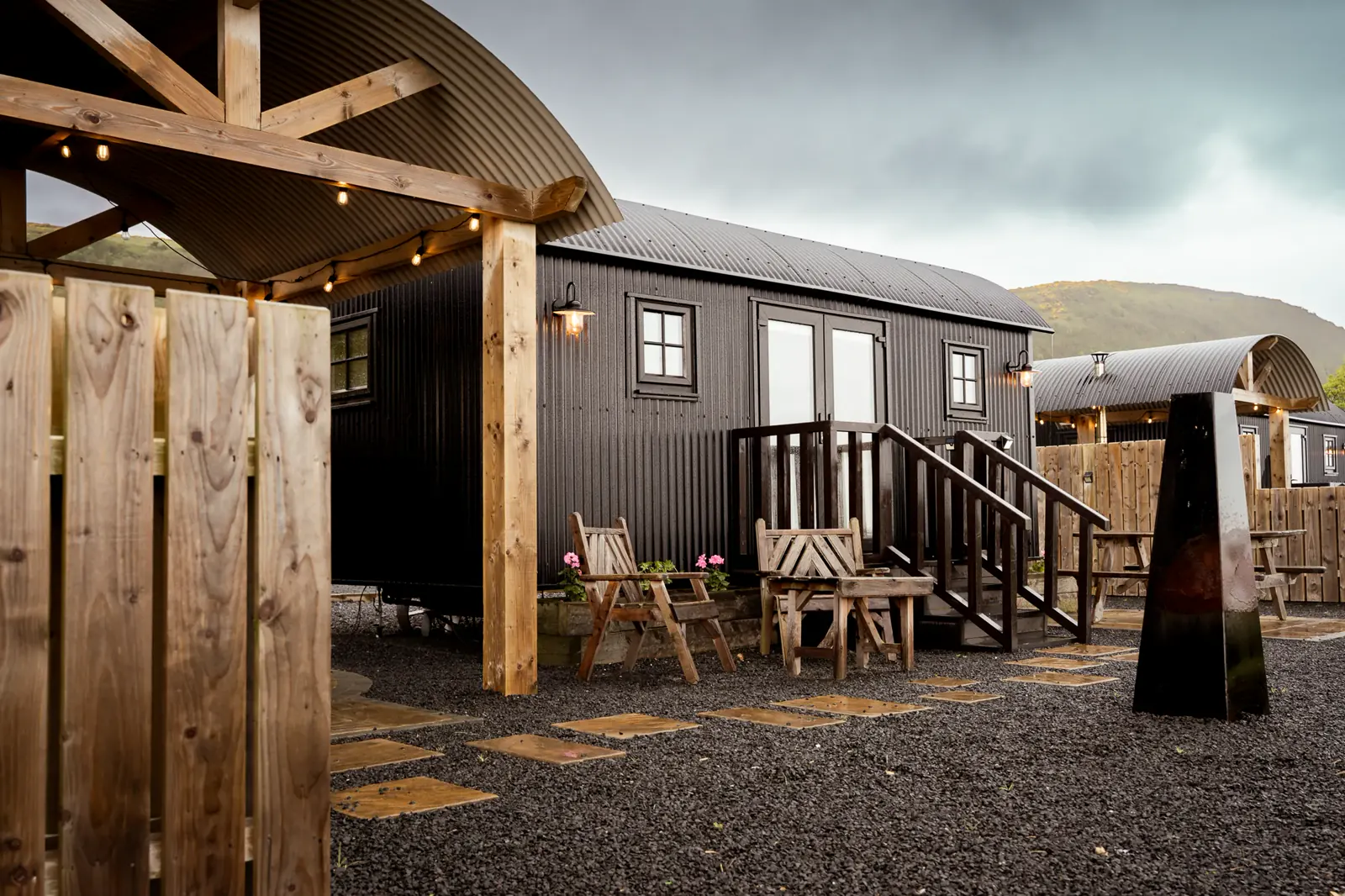Exterior of Jimmy’s Hut